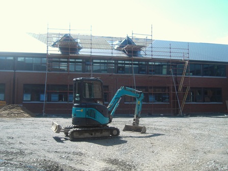 New School Site on May 2009